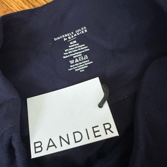 Bandier x Sincerely Jules The Meadow Legging and Bra Set in Navy (NWT leggings) - Picture 9 of 9